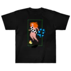 fig-treeの水玉の女03 Heavyweight T-Shirt