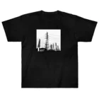 ダムダムの送電鉄塔群 Heavyweight T-Shirt