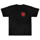 SOKICHISAITOのMOTOREDFLOWER ShiroiHana REDROGO Heavyweight T-Shirt