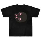 空中草のネコの手足のひら Heavyweight T-Shirt