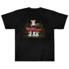 ビューン ワークスのサウナ猫（なんといっても、サウナは最高です！） Heavyweight T-Shirt