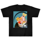 風の絵本のイチゴパフェうさぎクッキー Heavyweight T-Shirt