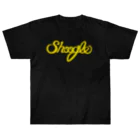 週刊少年ライジングサンズのShoogle(シューグル・週グル・週刊少年グルメ)ロゴ イエロー Heavyweight T-Shirt