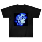 Anna’s galleryのBLUE Rose Heavyweight T-Shirt