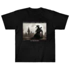 Lala Worksのgrim_reaper_001 ヘビーウェイトTシャツ