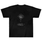 J's egg gardenの植物シリーズ　白バラ　－生命力－ Heavyweight T-Shirt