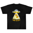 LONESOME TYPE ススのビール泥棒👽🍻👽（飲酒運転ダメ。ゼッタイ。） Heavyweight T-Shirt