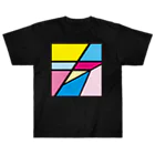 キイフォルダ／kiifolderのキイ スクエアロゴCMYK Heavyweight T-Shirt