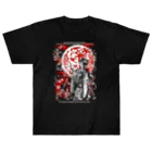 限界破裂 ExplosionLimitの桜花魁漫 Heavyweight T-Shirt