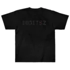 指奇（灼灼の×S フレーム Digitz 白文字 ヘビーウェイトTシャツ