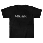 Milk Holic Design&ArtWorksのMilk Holic LOGO-T01 ヘビーウェイトTシャツ