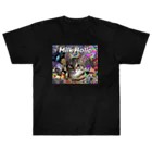 Milk Holic Design&ArtWorksのChemical Cat  ヘビーウェイトTシャツ