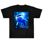 ヨワタリJAWSのジンベエザメ【サメアイテムシリーズ】 ヘビーウェイトTシャツ