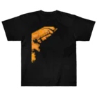 cuuyabowの横浜港 Orange Time Renewal Heavyweight T-Shirt