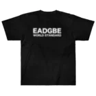 大賀ギタースクール - オフィシャルストアのEADGBE スタンダードチューニングTシャツ(ホワイトロゴ) ヘビーウェイトTシャツ