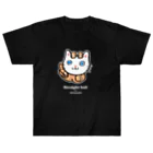 4_days_offのストレートの握り方　白文字 ヘビーウェイトTシャツ