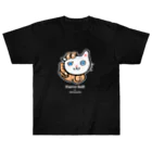 4_days_offのカーブボールの握り方　白文字 Heavyweight T-Shirt