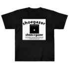 プリーズ・プリント・Tシャツの【シューゲイザーイラスト】『SHOEGAZER+エフェクター』 Heavyweight T-Shirt