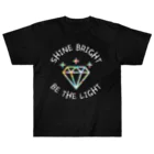 jsprintstudioのShine Bright, Be the Light ヘビーウェイトTシャツ