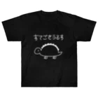 Ri0のゆるっと！すてごさうるす(白線) ヘビーウェイトTシャツ