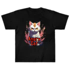 トッパー家のAngry Cat ヘビーウェイトTシャツ