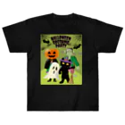 satoharuのハロウィンの仮装パーティー ヘビーウェイトTシャツ