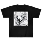 zaisuのピアス女子 Heavyweight T-Shirt