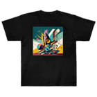 のんびりアート工房のガラクタアート Heavyweight T-Shirt