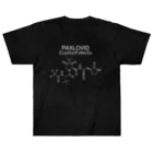 DRIPPEDのPAXLOVID C23H32F3N5O4-パキロビッド-(Nirmatrelvir-ニルマトレルビル-)白ロゴ Heavyweight T-Shirt