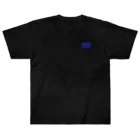 Super Sauna StyleのSAUNER1137 Blue-Black- Heavyweight T-Shirt