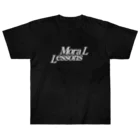 Moral LessonsのMoral Lessons logo Heavyweight T-Shirt