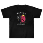 Andiamoのおののいもこ（白字） ヘビーウェイトTシャツ