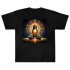 chakra-studioのGolden Gleam ヘビーウェイトTシャツ