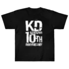 KAGEMARU ARTのKD Sofubi 10th Anniversaryロゴ Heavyweight T-Shirt