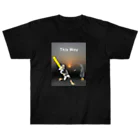 KIYOSUMI SLEEPS 【SHIKA.SOJI】のThis Way  【 SHIKA SOJI 】 ヘビーウェイトTシャツ