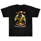 gorilla-in-the-woridのシェフゴリラ Heavyweight T-Shirt