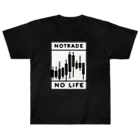 koyayubiのNoTRADE　NoLIFE ヘビーウェイトTシャツ