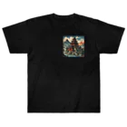 Kaz_Alter777の日本最初の魔王城 Heavyweight T-Shirt