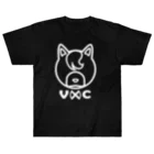 VIRTUAL CROSSのShiba Logo white  ヘビーウェイトTシャツ