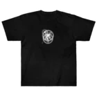 ©satch  [SHEAVESMUSIC/littlesheave]の時計W縦「足跡を残して」より　©satch Heavyweight T-Shirt