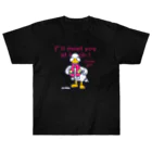 イラスト MONYAAT のCT76あひるのおひるさんのサカナ釣り ヘビーウェイトTシャツ