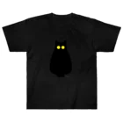 8wariのMidnight cat ヘビーウェイトTシャツ