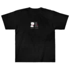 Kizplanning 「Sylph&Devil's」のしろいぬルッチー＋くろいぬリア Heavyweight T-Shirt