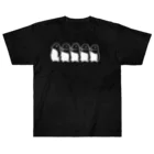 うんの整列ペンギン Heavyweight T-Shirt