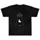 soratoのUFOにつれてかれるうさぎ ヘビーウェイトTシャツ