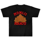 ヘンテコデザイン専門店　SYUNLABOのMOMIJI MANJU ヘビーウェイトTシャツ