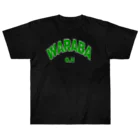 WARABA O.HのWARABA College Logo Green  ヘビーウェイトTシャツ