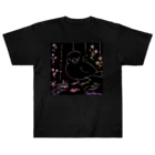 Lily bird（リリーバード）の文鳥スクラッチ Heavyweight T-Shirt