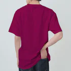 Quatre Illustrationのキャトル切手_オムライス Heavyweight T-Shirt