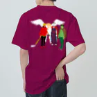 UMAGLOVEのアイちゃんと妖怪たち Heavyweight T-Shirt